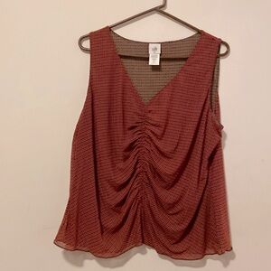 Cabi Sleeveless Reversible Top